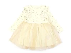 Name It buttercream guldglimmer kjole